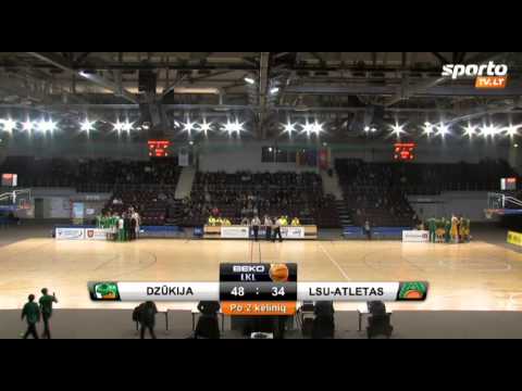 SportoTV.lt: LKL „Dzūkija" - „LSU-Atletas" 2013-12-21
