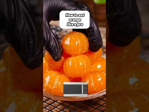 How to eat orange like a PRO with @foodiechina888 #shorts
