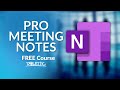 How to take MEETING NOTES like a pro in OneNote