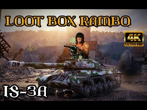 LOOT BOX RAMBO // 4K World of Tanks - IS-3A 7k dmg+