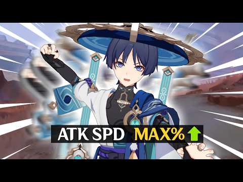 What a MAX ATTACK SPEED Character Looks Like in Genshin