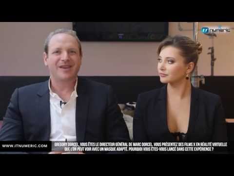 Interview Grégory Dorcel  Anna Polina   Réalité virtuelle 360° 3D