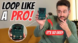 Video thumbnail for How to use a Looper Pedal (the right way) in under 5 minutes | Flamma FF01 Stereo Looper Pedal by Matt Kelly