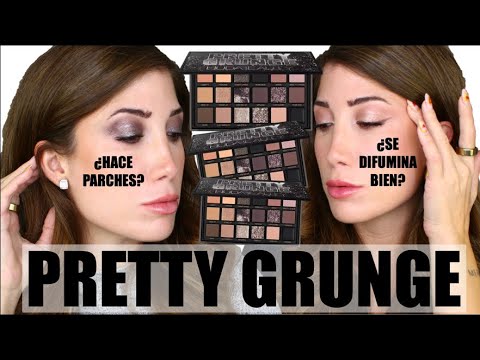 NUEVA PALETA DE HUDA BEAUTY | ¿Merece la pena Pretty Grunge?
