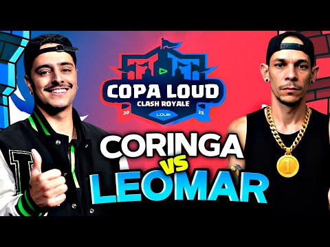 CORINGA vs LEOMAR - X1 NA COPA LOUD DE CLASH ROYALE!! | EP.03