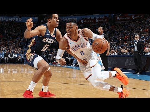 Russell Westbrook Triple Double vs Pelicans! 2018-19 NBA Season