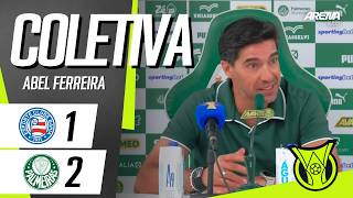 COLETIVA ABEL FERREIRA | AO VIVO | Bahia x Palmeiras - Brasileirão 2026