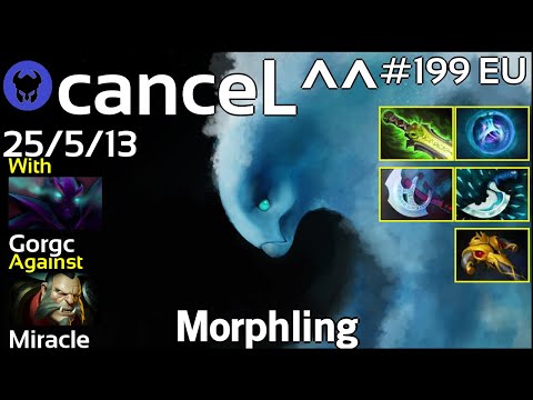 canceL^^ [King] plays Morphling!!! Dota 2 7.21