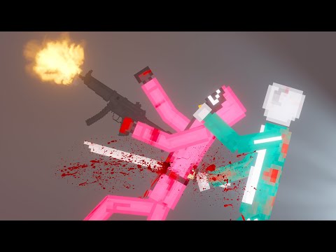 SQUID GAME | Epic Fight In People Playground