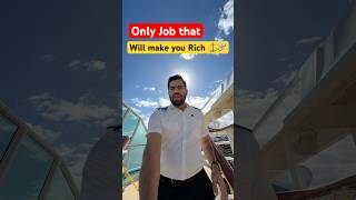 Asi Job jo aap ko Ameer bana degi 🤑💸💰⚓️ #ship #shiplife #cruiseship #shorts #sailingtwins