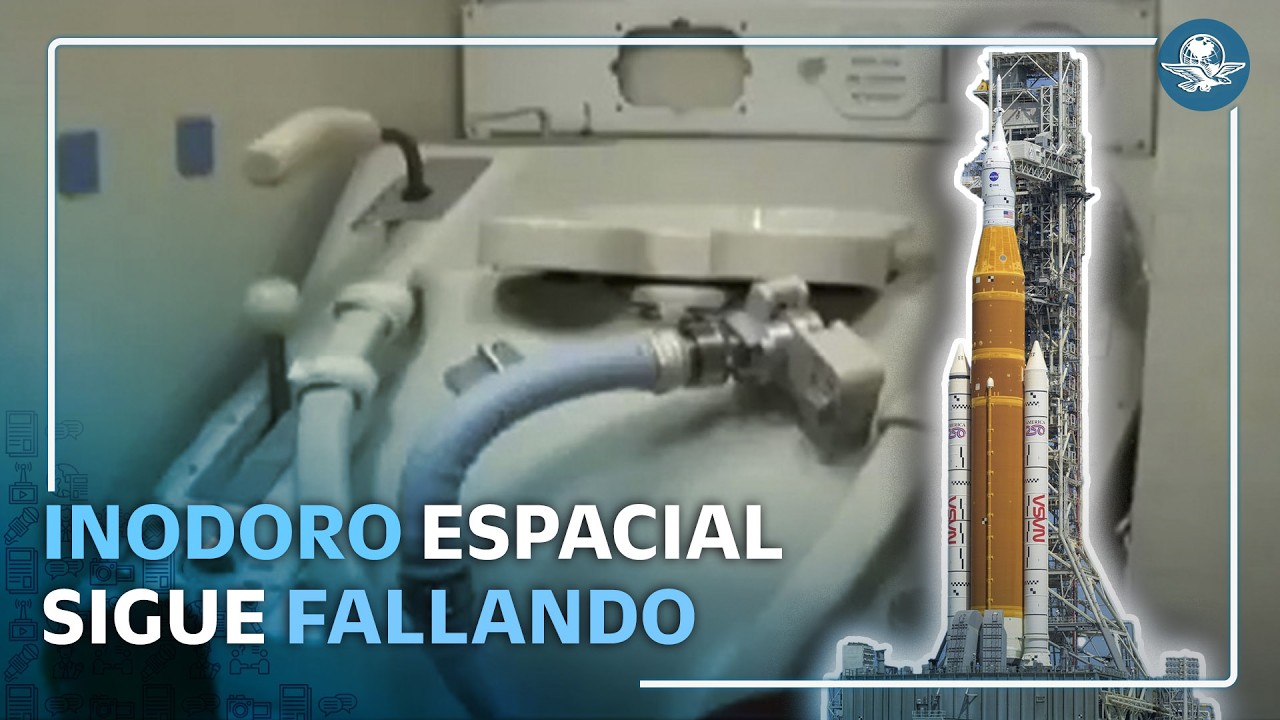 Inodoro espacial de Artemis II sigue dando problemas