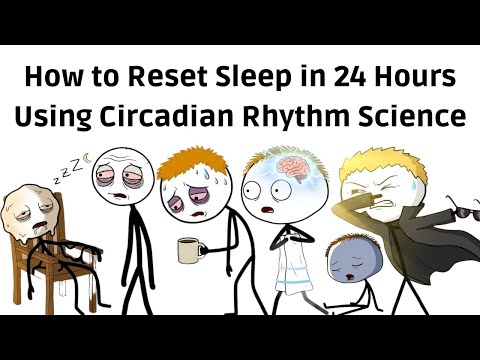 How to Reset Sleep in 24 Hours Using Circadian Rhythm Science
