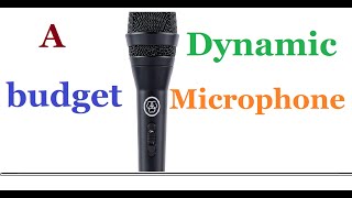 Video thumbnail for AKG P3S Unboxing Testing Full review Telugu | Best budget dynamic microphone by Manutec by Manutec Sounds
