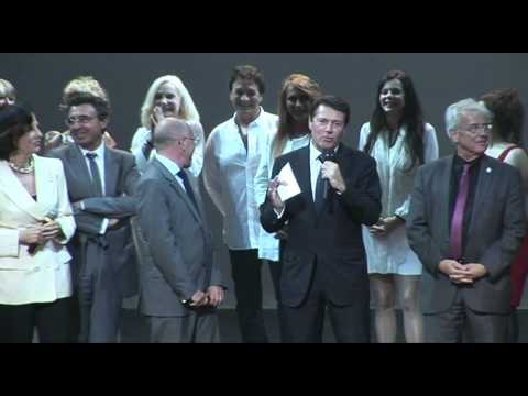 Christian Estrosi, Denise Fabre & Eric Ciotti  Super Mamie Nice