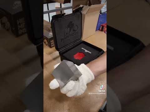 The World's Hardest Object? Unboxing the 2.5 inch Tungsten Cube