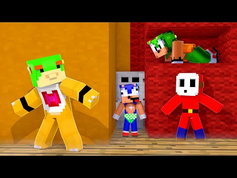 Minecraft Sega Fun House - Baby Sonic Extreme Hide and Seek! [42]