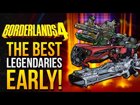 Borderlands 4 - 10 Of The Best LEGENDARIES You Don't Want To Miss EARLY! Weapons, Class Mods & More!