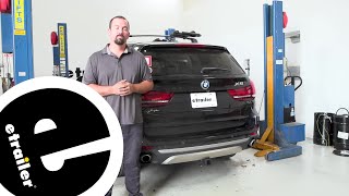 etrailer Class III Trailer Hitch Installation - 2017 BMW X5