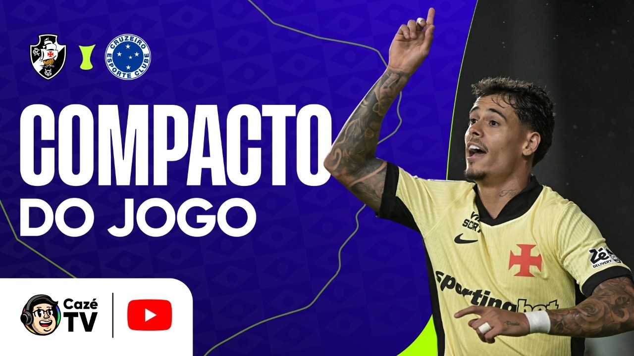 COMPACTO: VASCO 3 X 1 CRUZEIRO | BRASILEIRÃO 2026 | 25ª RODADA | 29/08/26
