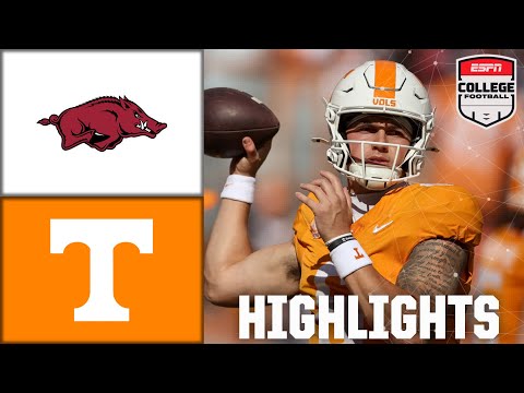 Arkansas Razorbacks vs. Tennessee Volunteers | Full Game Highlights | ESPN College Football