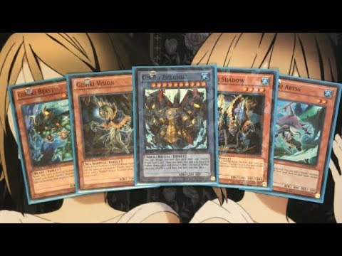 My Gishki Yugioh Deck Profile for August 2017