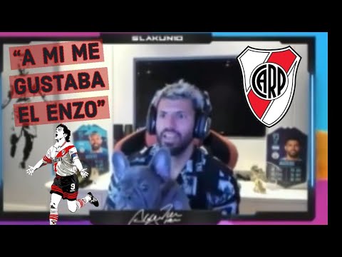 El KUN AGÜERO hablando de RIVER y de ENZO FRANCESCOLI