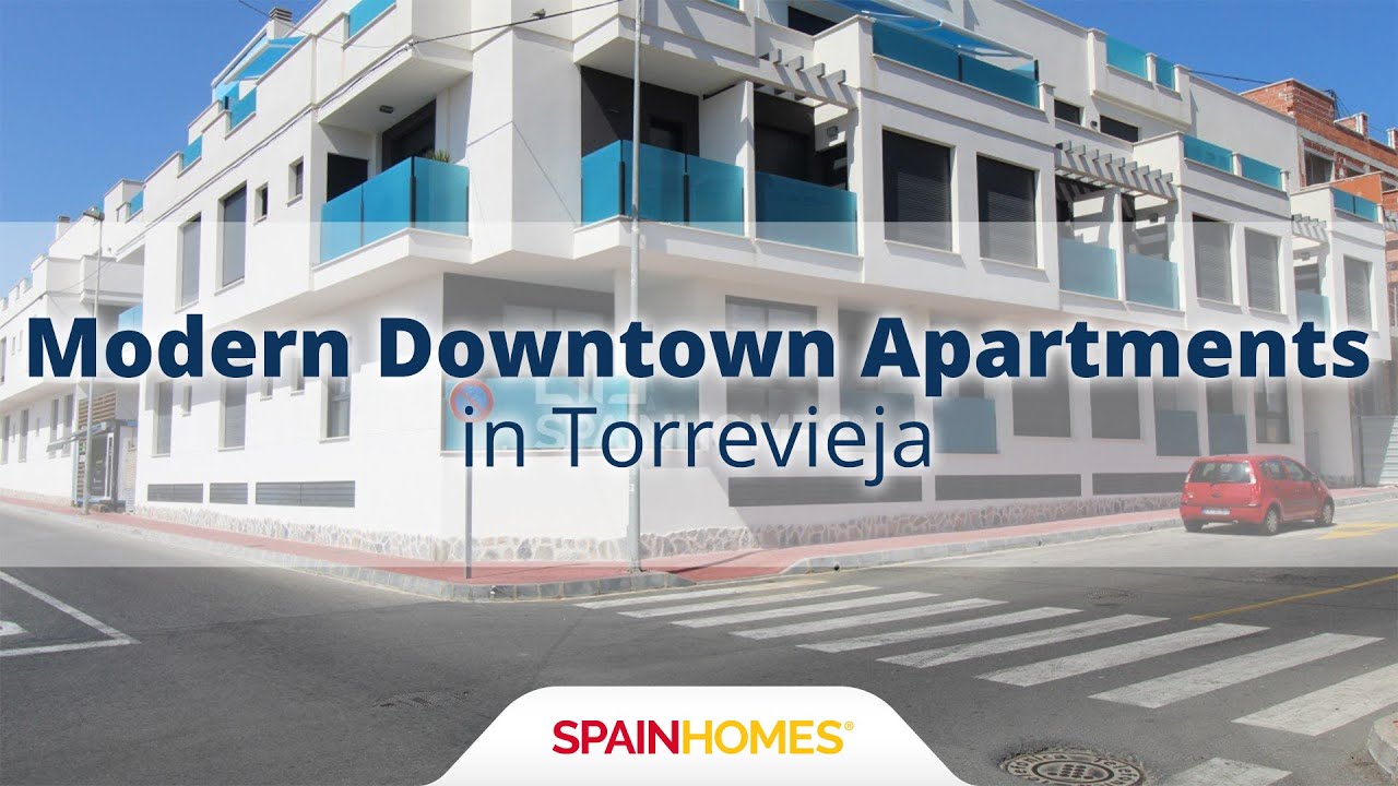 Well-located Modern Downtown Apartments in Torrevieja