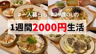 食費1ヶ月1万円の一人暮らしご飯【1週間分紹介】ソーキそば/もずくの天ぷら/豆腐チャンプル…
