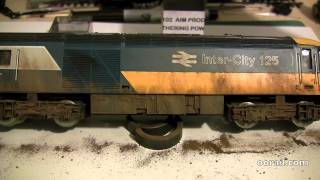preview picture of video 'oorail.com | Inter-City 125 HST Weathering - OO Gauge HST Enhancements - Part 2'