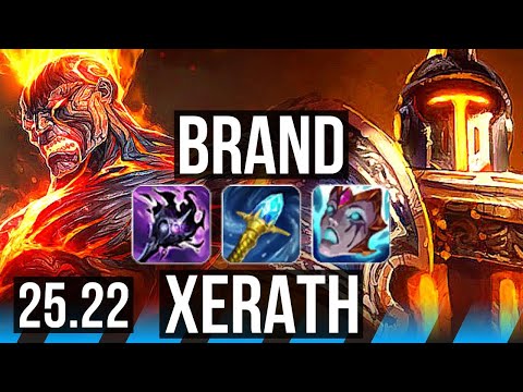 BRAND vs XERATH (MID) | Legendary | EUW Master | 25.22