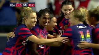 USWNT vs. Colombia: Extended Highlights – June 28, 2022