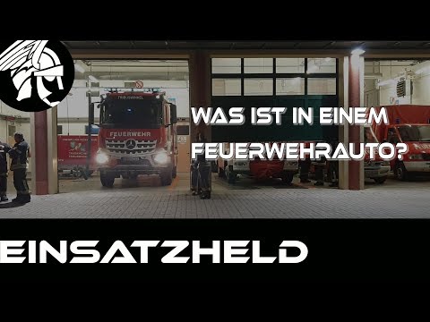 Was ist eigentlich in einem Feuerwehrauto?