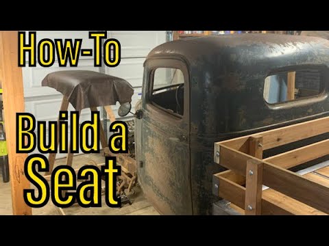 How To Build a Seat Leather Truck Bench Seat