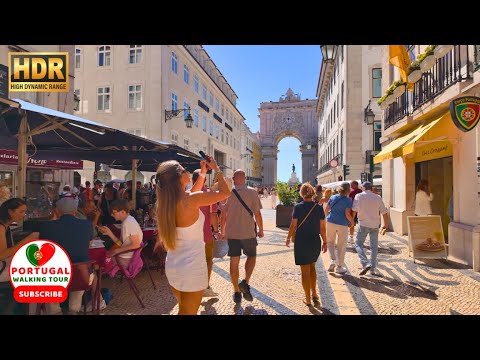 🇵🇹 [4K WALK] Sunday Morning in LISBON – Peaceful 4K Walking Tour 2025