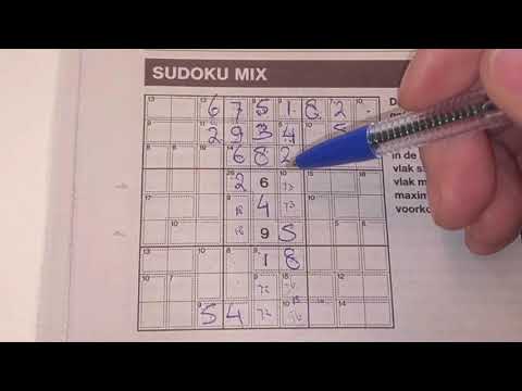 Beat the loneliness with these 3 sudokus. (#500) Killer Sudoku puzzle. 04-01-2020 part 3 of 3