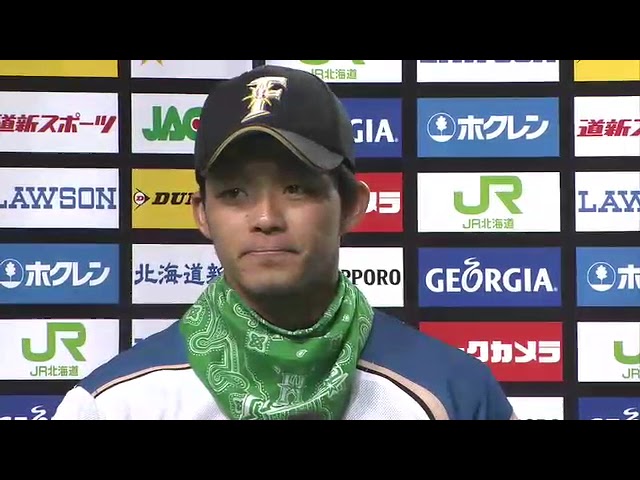 ファイターズ・中田翔選手・大引啓次選手・木佐貫洋投手ヒーローインタビュー 6月13日 北海道日本ハムファイターズ 対 阪神タイガース