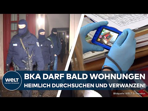 Video Thumbnail: TERROR-BEKÄMPFUNG: BKA Ermittler sollen bald heimlich Wohnungen durchsuchen und verwanzen dürfen!