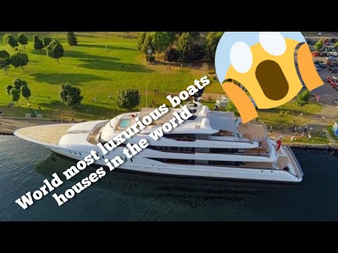 World top 6 INCREDIBLE Houseboats on EARTH | Homes on Water video 1#boating #houseboat #boat