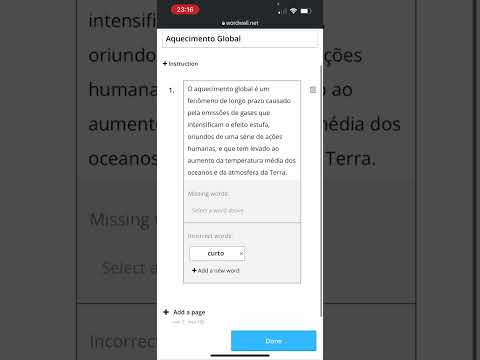 Vídeo: Frases Wordwall: perguntas e respostas para atividades