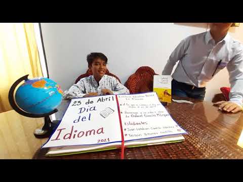 Conmemoración del día del idioma / Yeison Bermeo y Juan Esteban Camilo Sánchez.