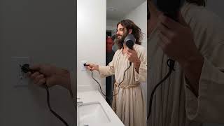 He Tried to Prank Jesus With a Fake Outlet 😂 #jesus #bible