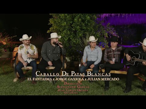 El Fantasma, Voz de Mando, Julian Mercado - Caballo de Patas Blancas (Video Musical)