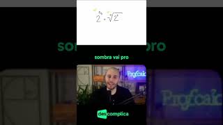 Expoente fracionário te confunde? Esse macete pode deixar tudo bem mais simples. ☀️