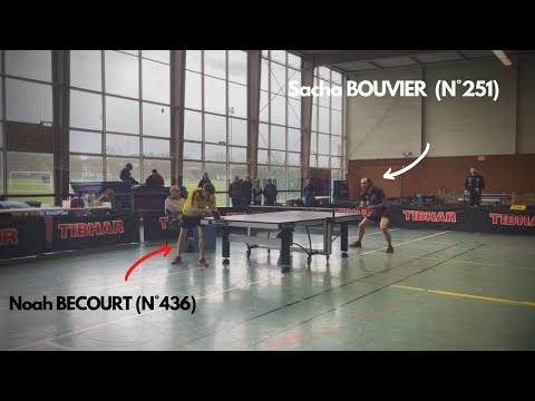 NATIONALE 1 | Sacha BOUVIER vs Noah BECOURT | HIGHLIGHTS