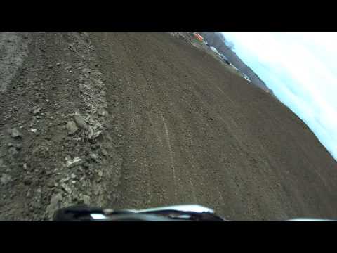 Pro AMA rider Ryan Blizzard test his new KTM 250 and a JonesCAM helmet camera prototype set at 1080p