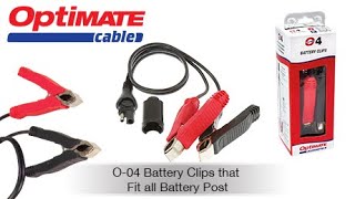 Konektor pro nabíječky TECMATE OPTIMATE CHARGER REPL CLIPS O4
