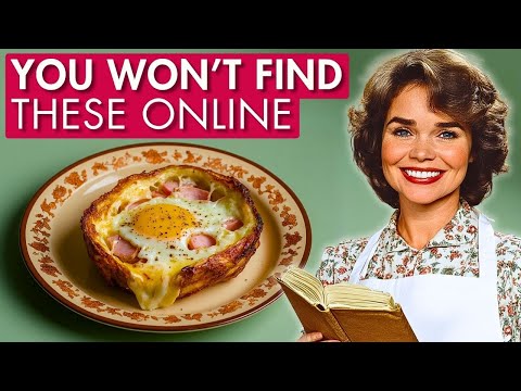 30 Forgotten 10 Min Recipes You Could Only Find In Old Cookbooks!