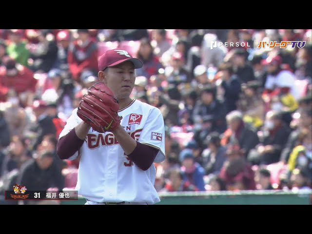 今季新加入のイーグルス・福井が5回無失点の投球