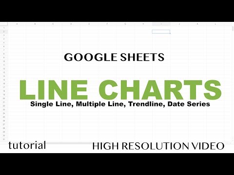Google Sheets Charts Graphs Tutorial