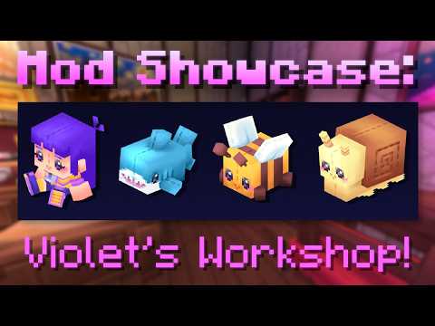 This Hytale Mod will Revolutionize your Builds: Violet's Workshop Showcase!